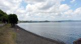 Am Strand von Marta, Bolsena See von Hihawai